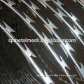 razor barbed wire mesh fence / razor wire fencing/ galvanized concertina razor wire for sale